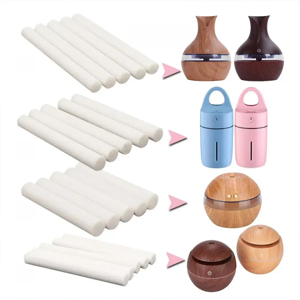 5Pcs Luftbefeuchter Filter Ersatz Baumwolle Schwamm Stick Für Usb-luftbefeuchter Aroma Diffusor