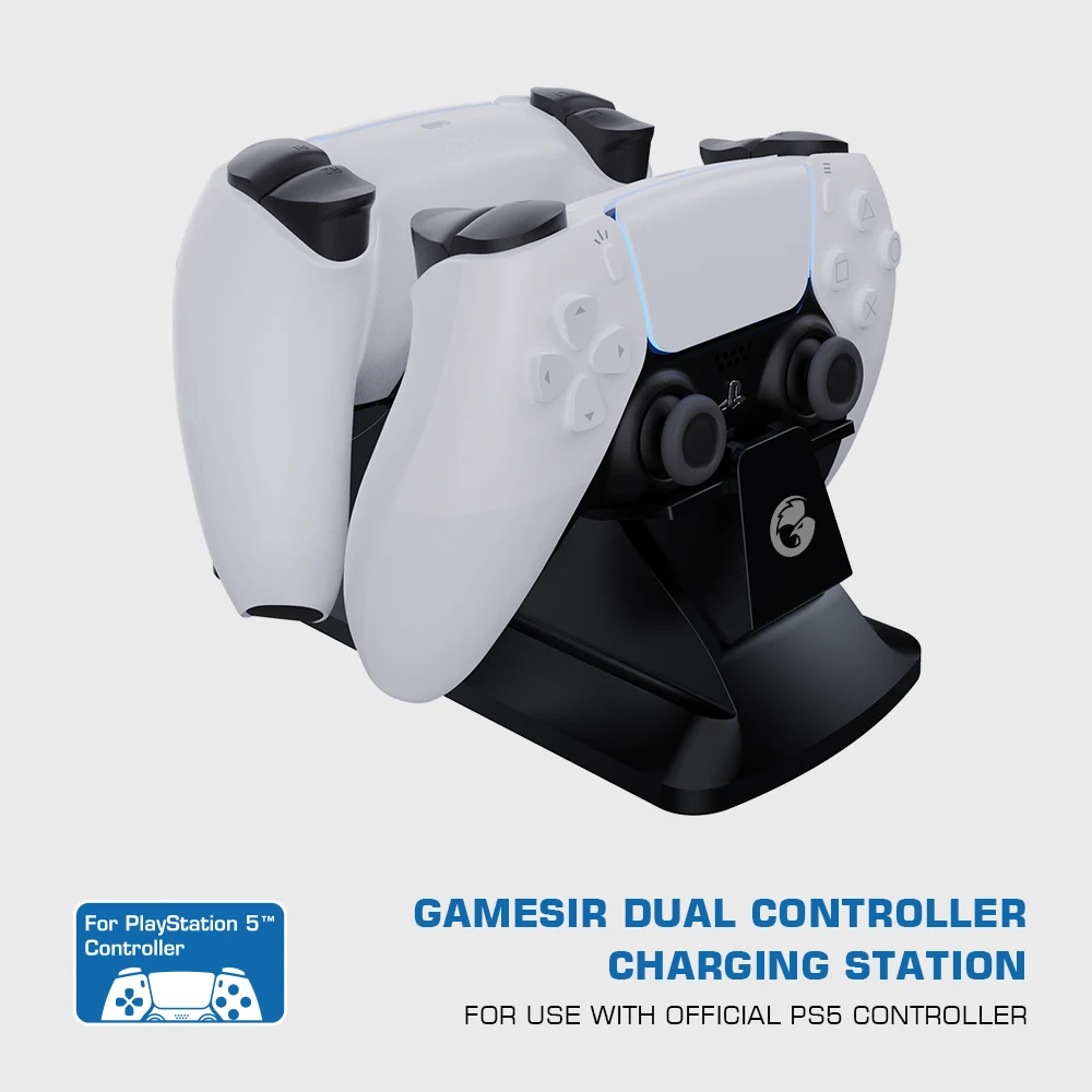GameSir Dual Controller Ladegerät für PlayStation 5 / PS5 /Nintendo Schalter Freude-Con Controller,