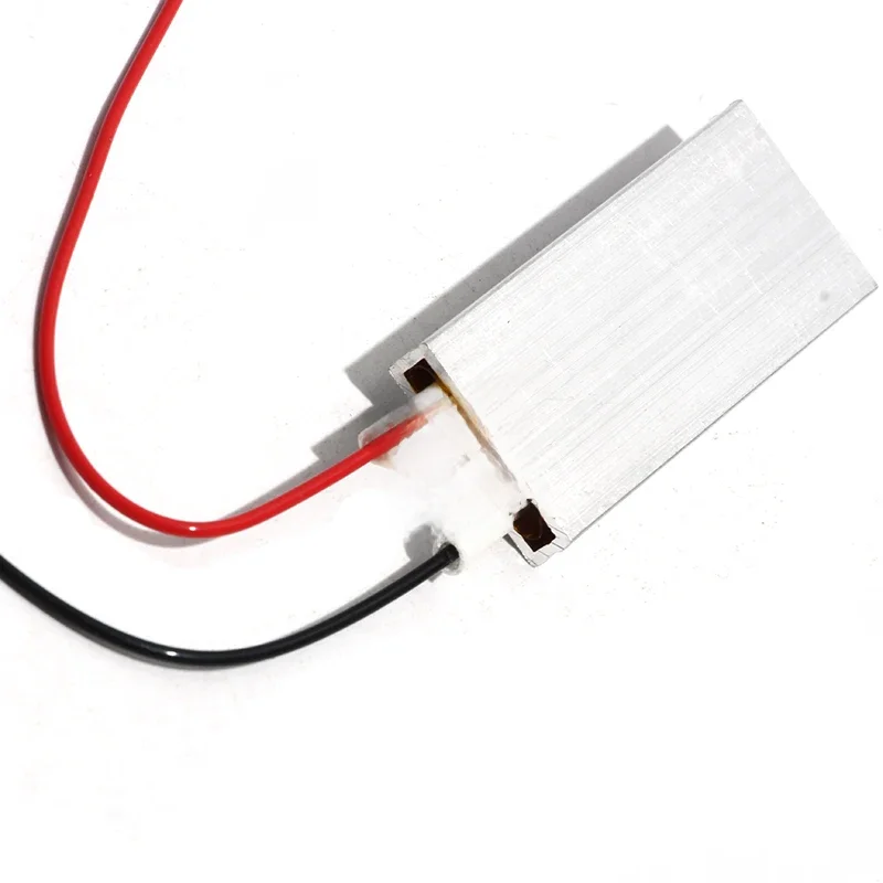 2PCS PTC Heizung Element 50x20x5mm 12V/5V Konstante Temperatur 40/50/250 grad PTC Heizung Aluminium