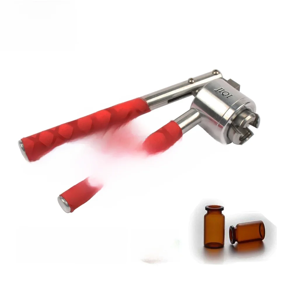 JIQI Edelstahl Hand Crimper Fläschchen Sealer 13mm 15mm 20mm Parfüm Flasche Abdichtung Maschine