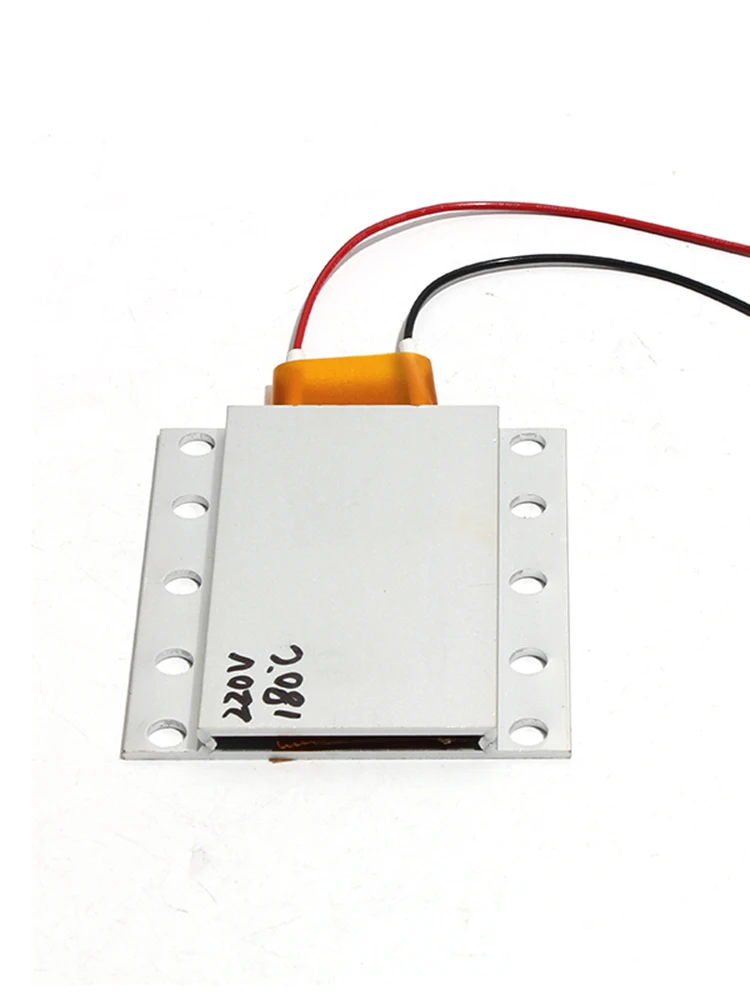 2 stücke 73x63x7mm 12V PTC Heizung Element 60-180 grad Konstante Temperatur Aluminium shell Heizung
