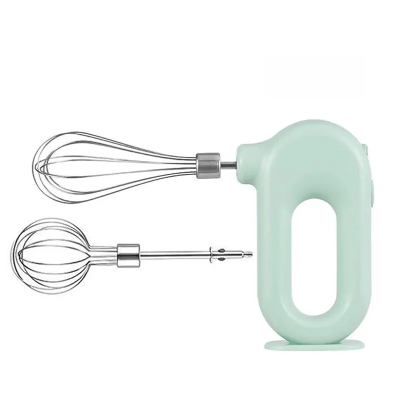 USB-Elektromixer, kabellos, tragbar, Mixer mit 2 Mischköpfen, Mixer, handgehalten, wiederaufladbar,
