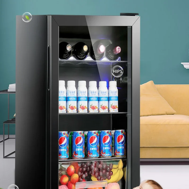 Mini einzel tür kühlschrank super kapazität eis bar kälte micro einfrieren Büro Hotel haushalt