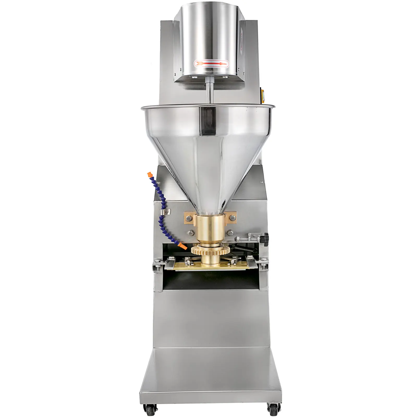 VEVOR 1100W Elektrische Frikadelle Bilden, Der Maschine 280 Pcs/Min Edelstahl 4 Caster Räder