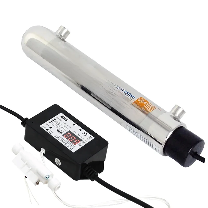 Coral water 1gpm UV-Wasserfilter Sterilisation mit Durchfluss schalter für den Haushalt