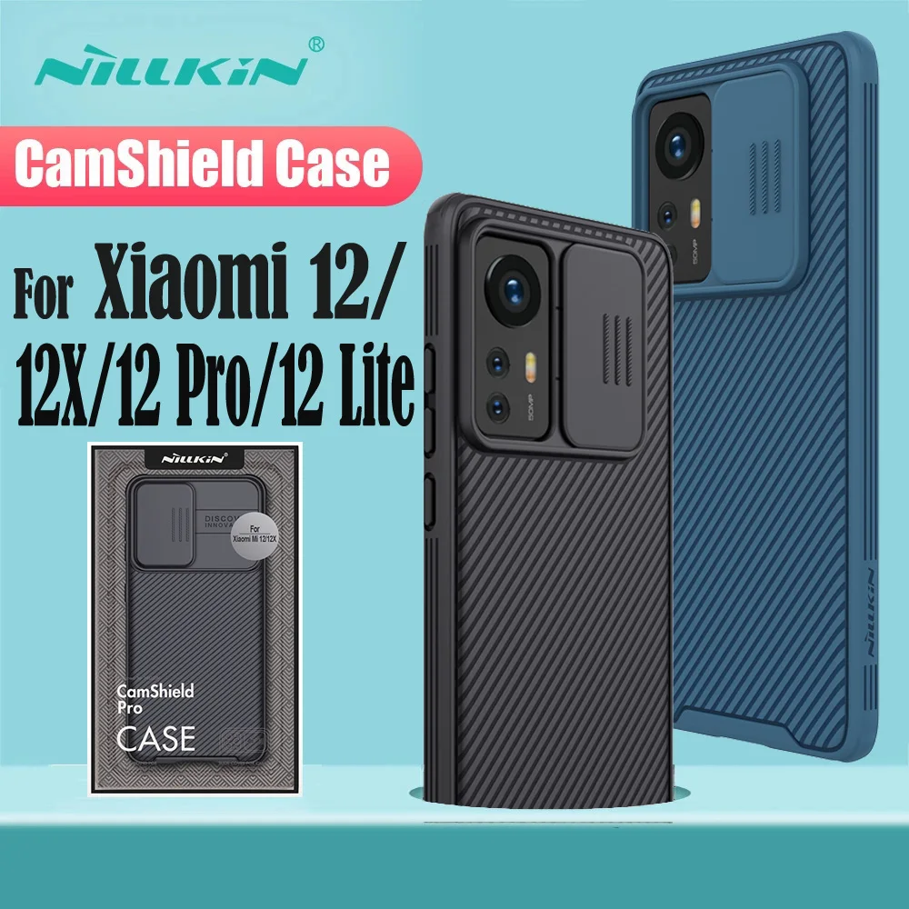 NILLKIN-Capa CamShield Pro para Xiaomi  Lente de Câmera Slide  Proteção de Privacidade  Capa