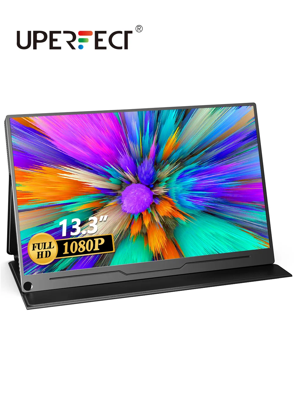 UPERFECT 13.3 "fhd monitor portátil 1080 p tipo-c hdmi display de jogos com alto-falante duplo ips