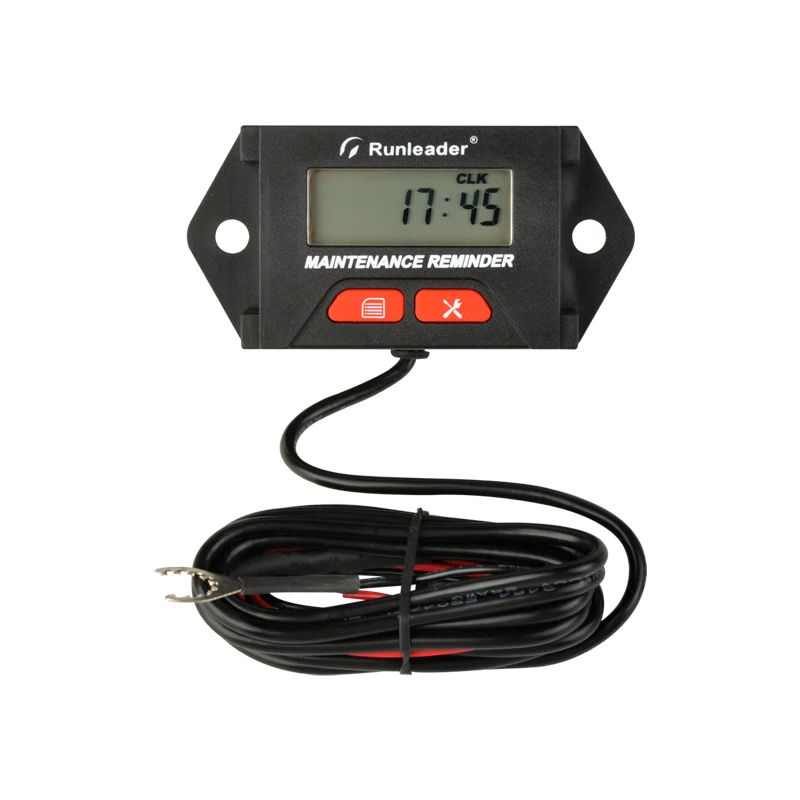 Digital Tacômetro Manutenção Lembrete, Hour Meter Alarme, RPM, desligamento para Marine ATV Motor e
