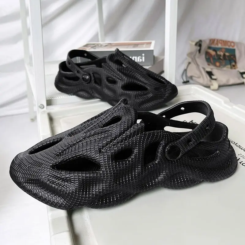 Summer Men Slippers Comfortable Platform Outdoor Sandals Clogs Beach Slippers Flip Flops Male Indoor