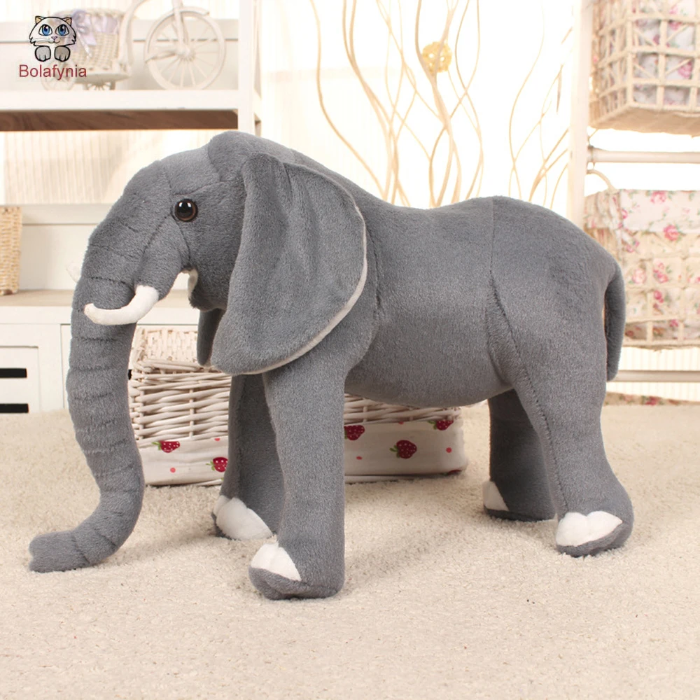 Children Plush Stuffed Toy Simulation Elephant Kids Christmas Birthday Gift