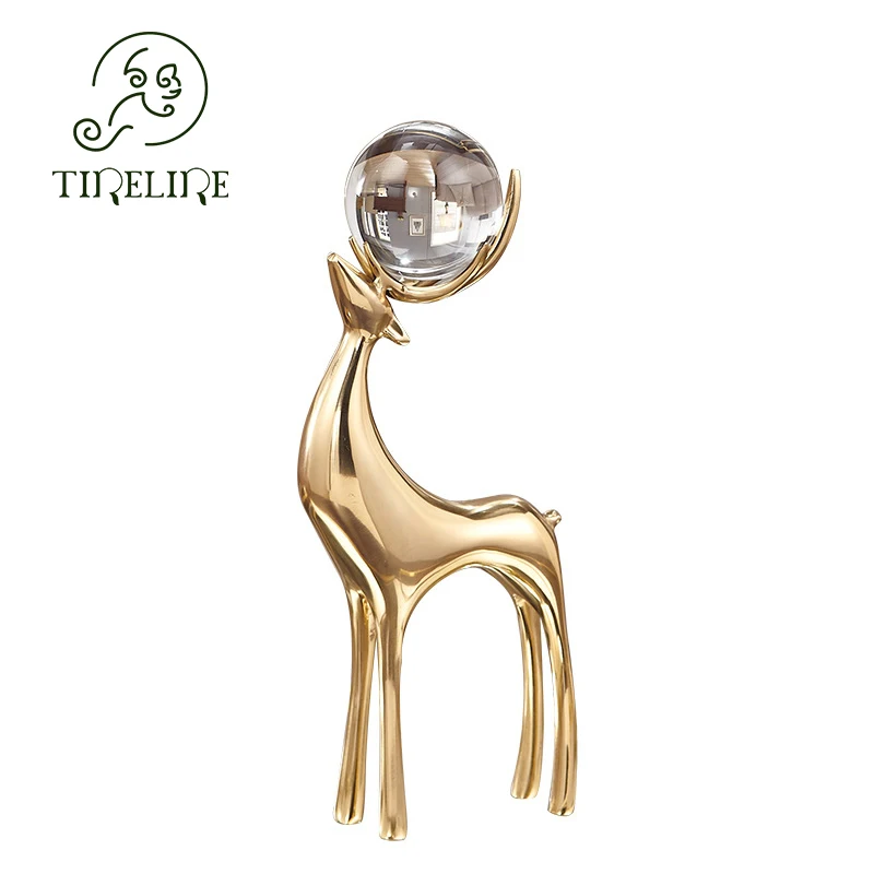 Ornamente Hause Moderne Statuen Für Dekoration Figuren Für Innen Skulpturen Licht Luxus Reinem