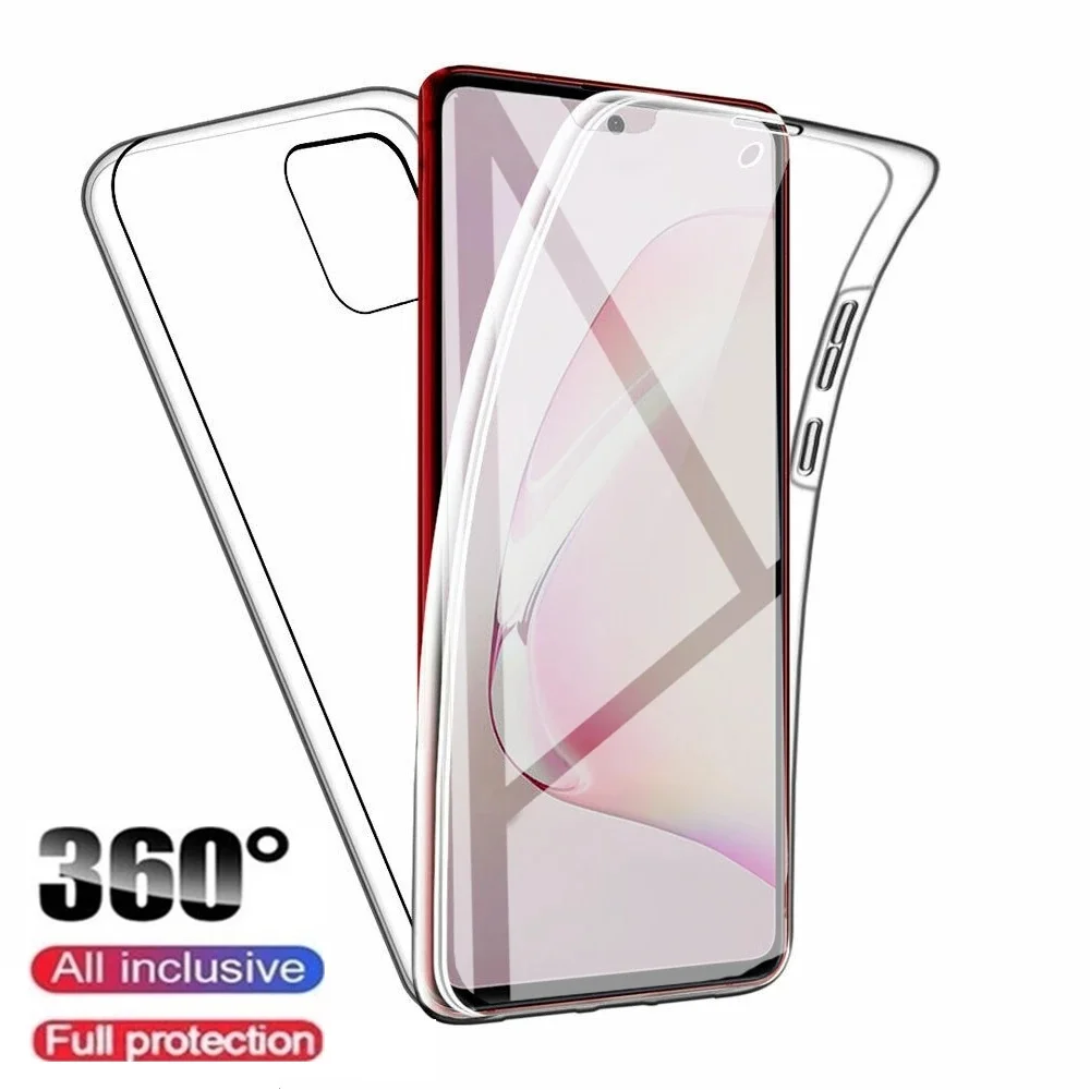 360 volles Körper Front Zurück Klar Telefon Fall Für Samsung Galaxy S22 S21 S20 Ultra A53 A33 A42