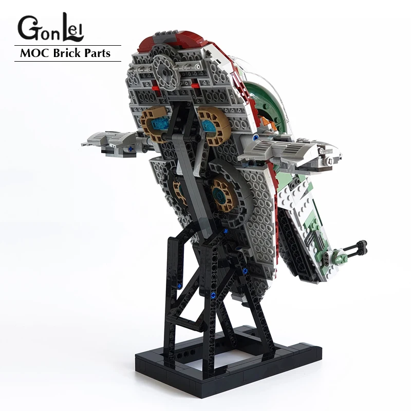 NEW MOC Display Stand Bricks Set fit for 75243 Slave I - 20th Anniversary Edition Building Blocks