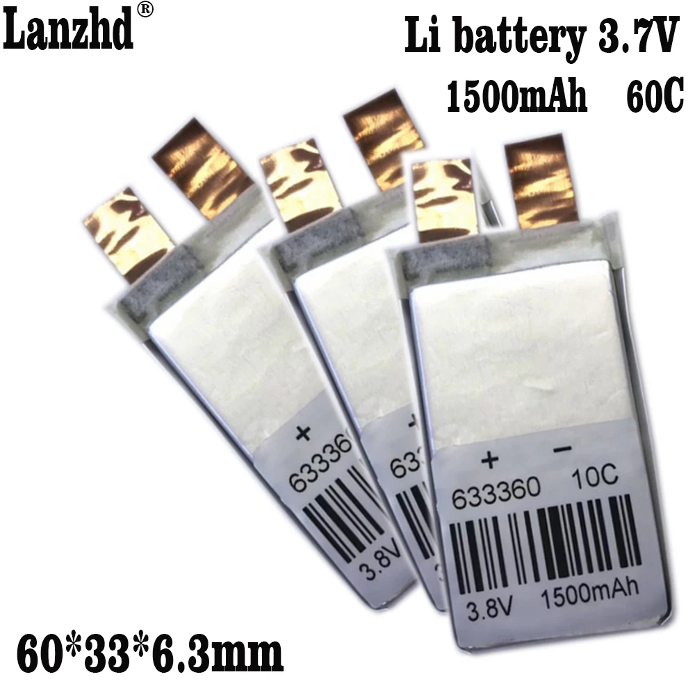 Novo 3.8V 10C taxa de descarga 1500mAh Li-Polymer Substituição Bateria DIY Celular Para DJI Spark