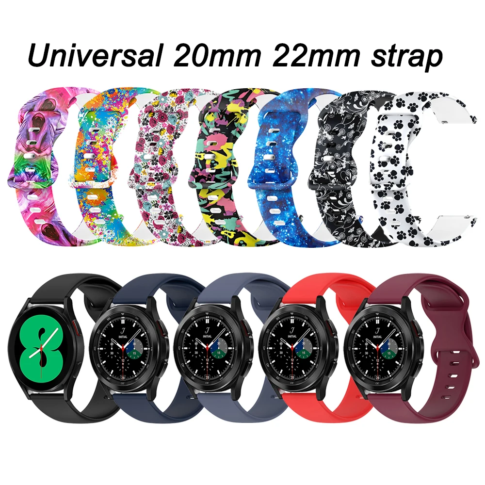 Pulseira de relógio para Garmin Forerunner, 20mm, 22mm, 245, 265, Garmin VivoActive 4, GTR Amazfit,