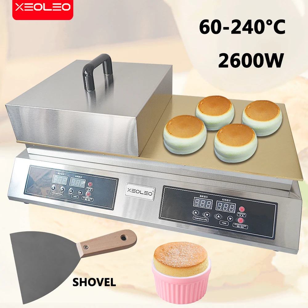 XEOLEO Souffle Maker Souffle Maschine 2600W Doppel Platten Flauschige Japanischen Souffle
