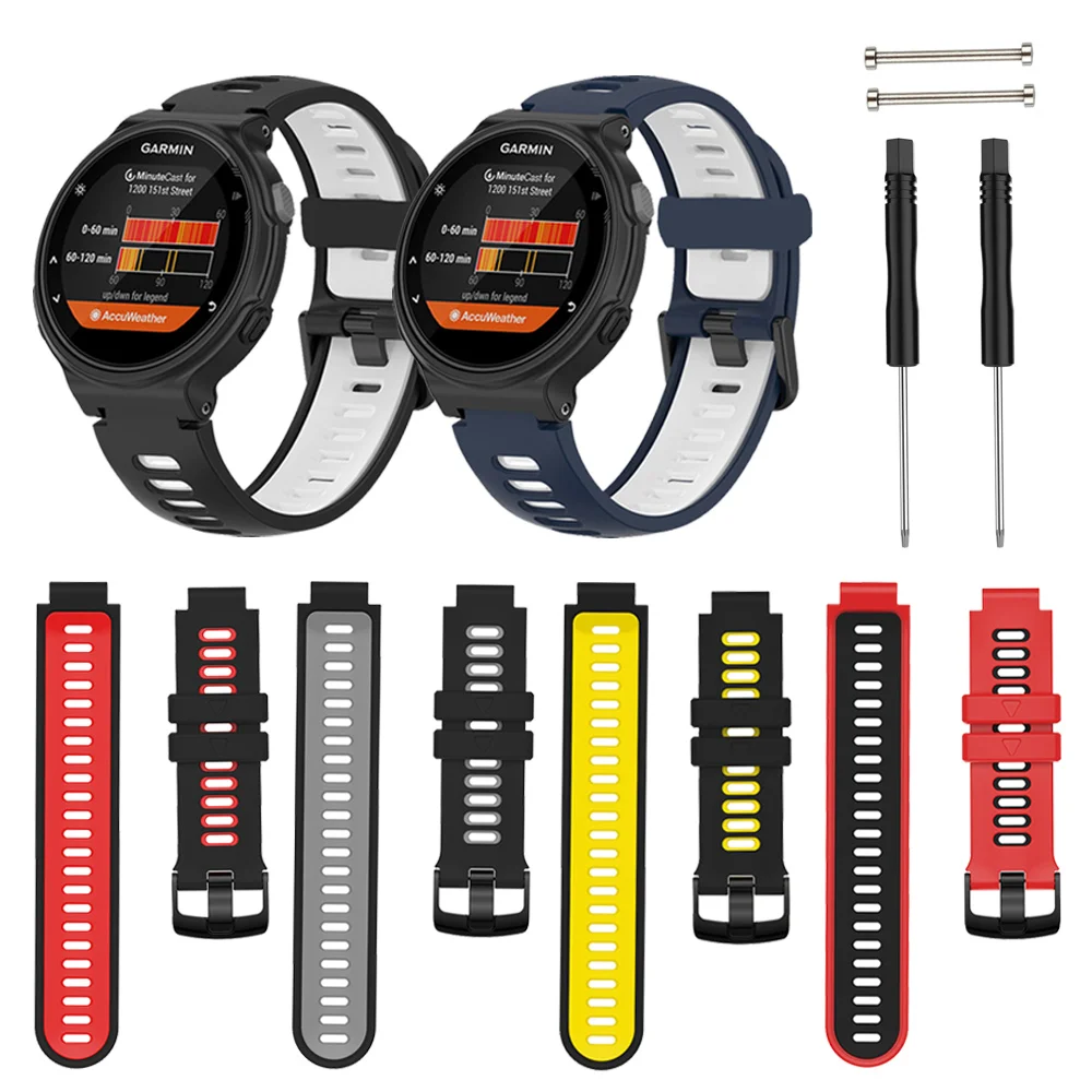 Baaletc Sillicone Uhr Band Für Garmin Forerunner 735XT Armband Strap Für Garmin Forerunner