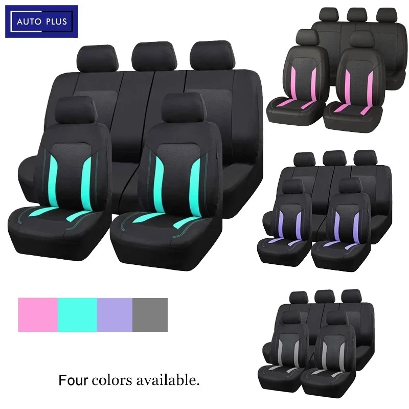 AUTO PLUS Malha universal conjunto de cobertura assento do carro acessórios voiture interior unisex