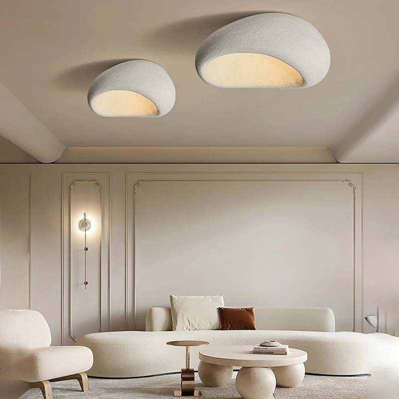 Nordic Minimalistische Wabi-Sabi Wind Led Plafondlampen Kroonluchter Glans Living Eetkamer Cafe Home