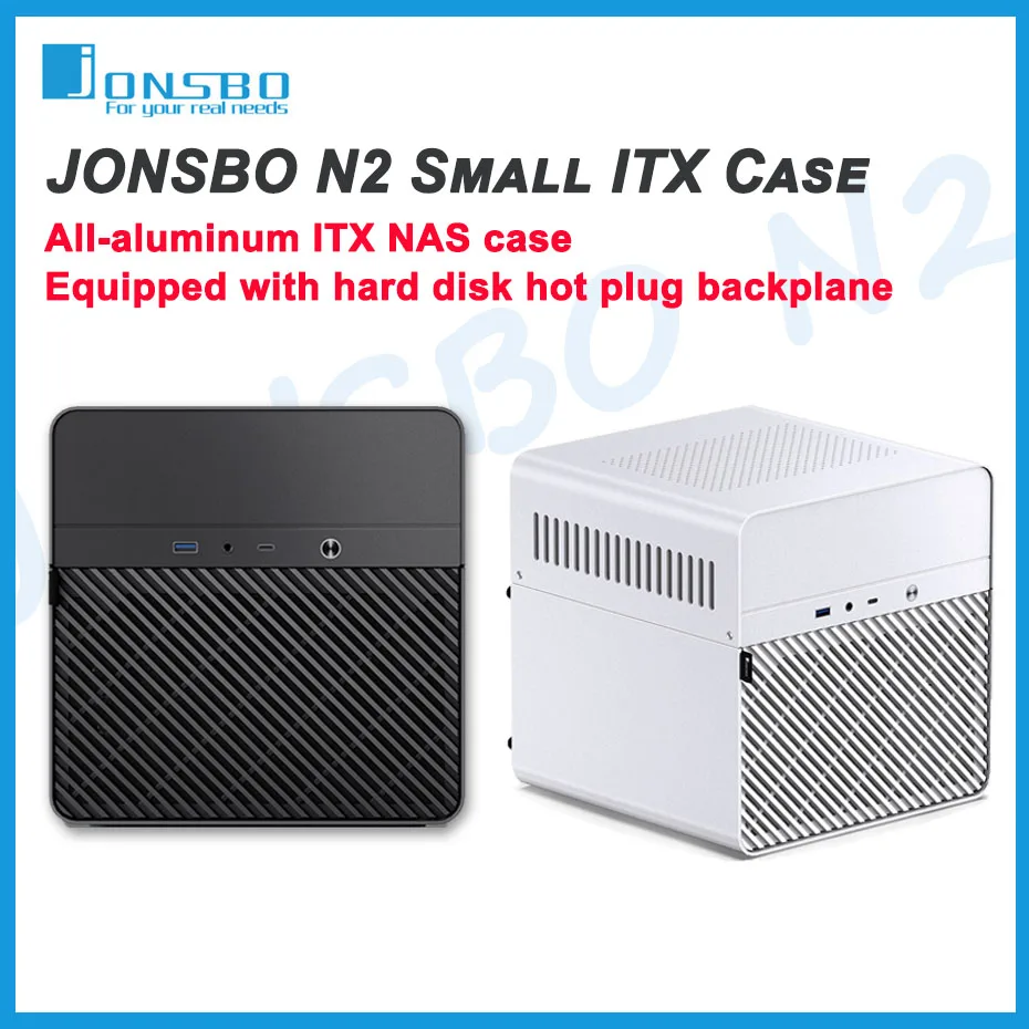 JONSBO N2 NAS Mini Fall Lagerung Alle-In-One Home Office Server PC Fall 5 Festplatte Lage hot-Swap