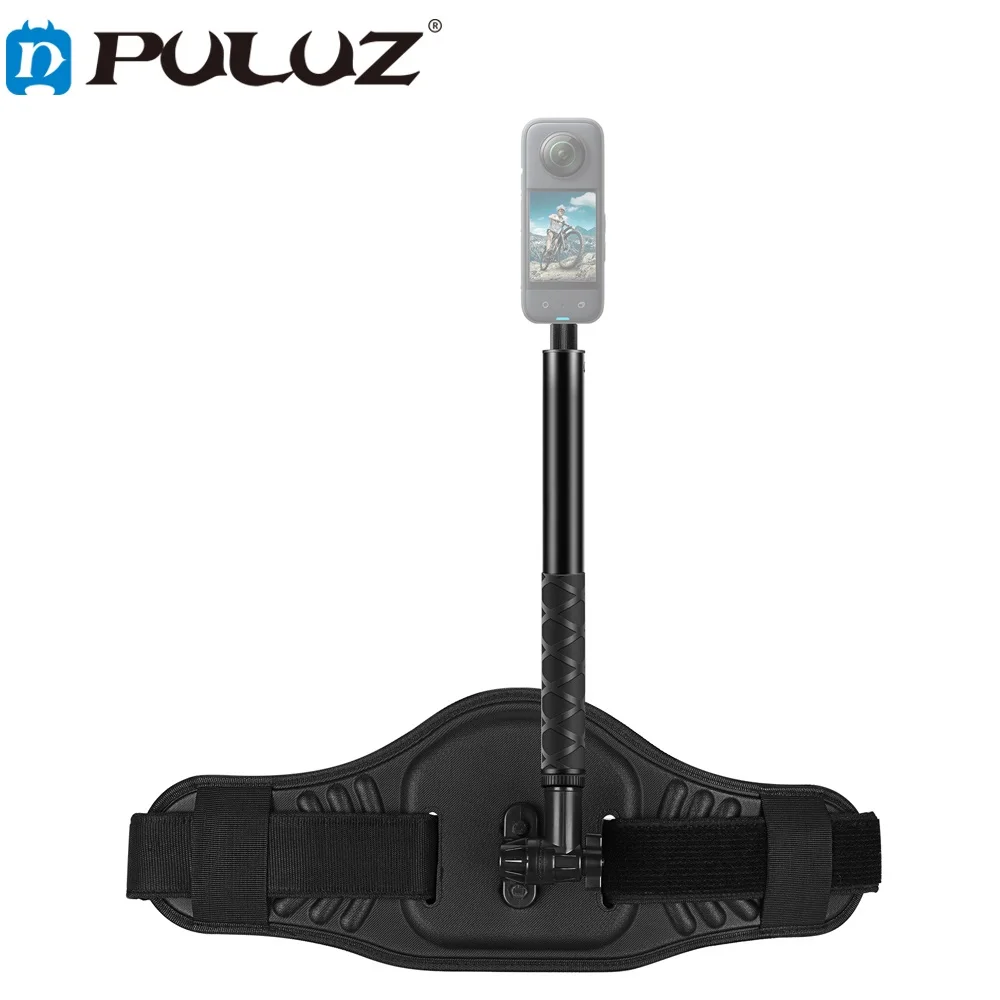 Puluz Hüftgurt halterung mit Selfie-Stick-Ein beins tativ für Gopro/Insta360 x4/Dji/Ricoh und andere