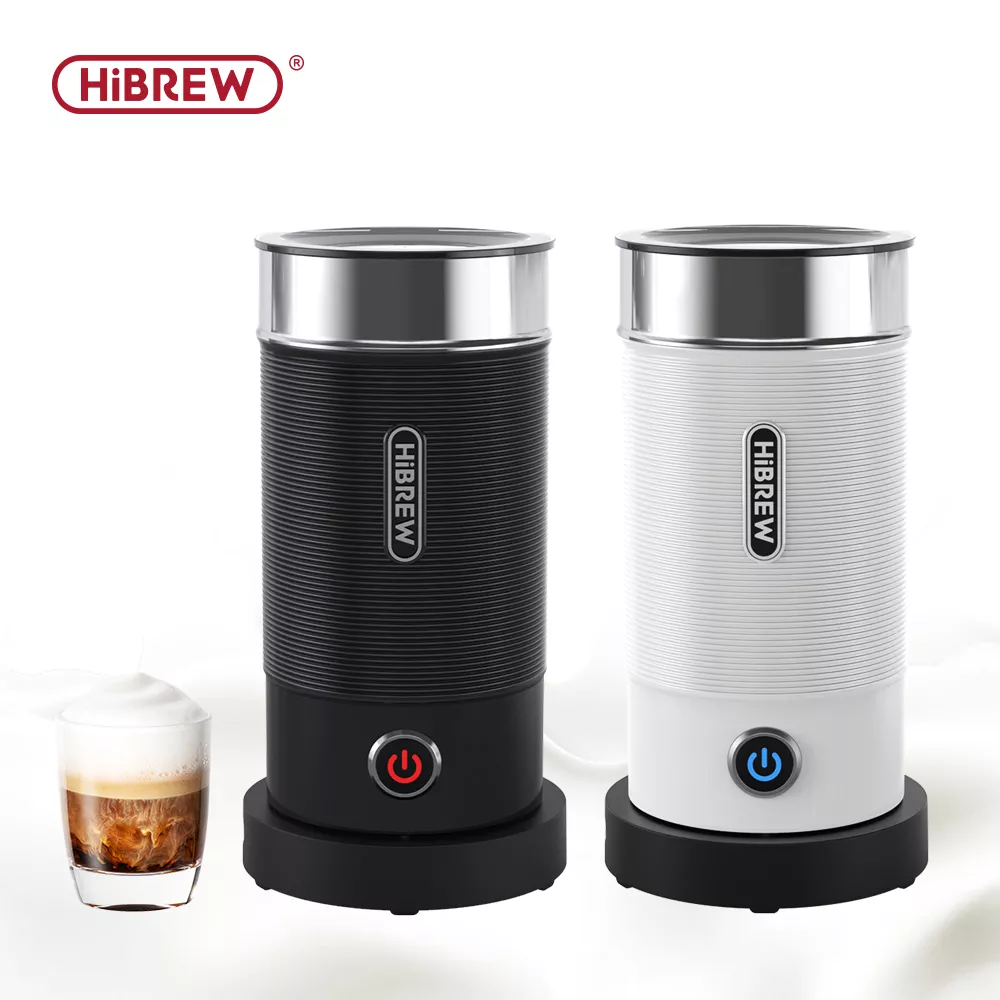 HiBREW Milk Frother Frothing Foamer Chocolate Mixer Cold/Hot Latte Cappuccino fully automatic Milk