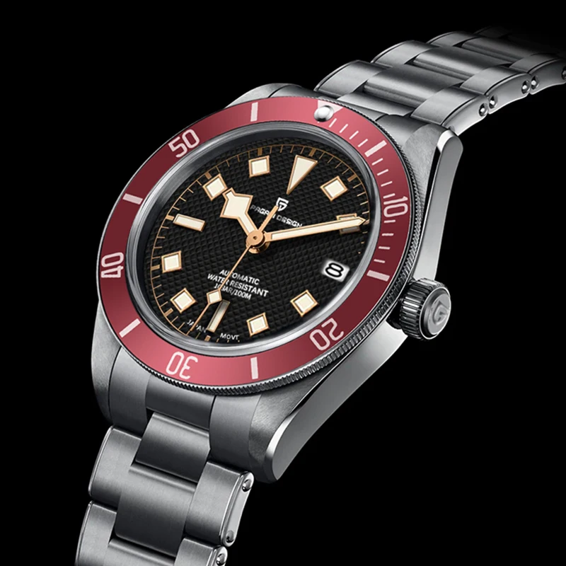 PAGANI DESIGN 2024 Neue BB58 herren Uhren Retro Automatische Uhr Männer Mechanische Armbanduhr Luxus