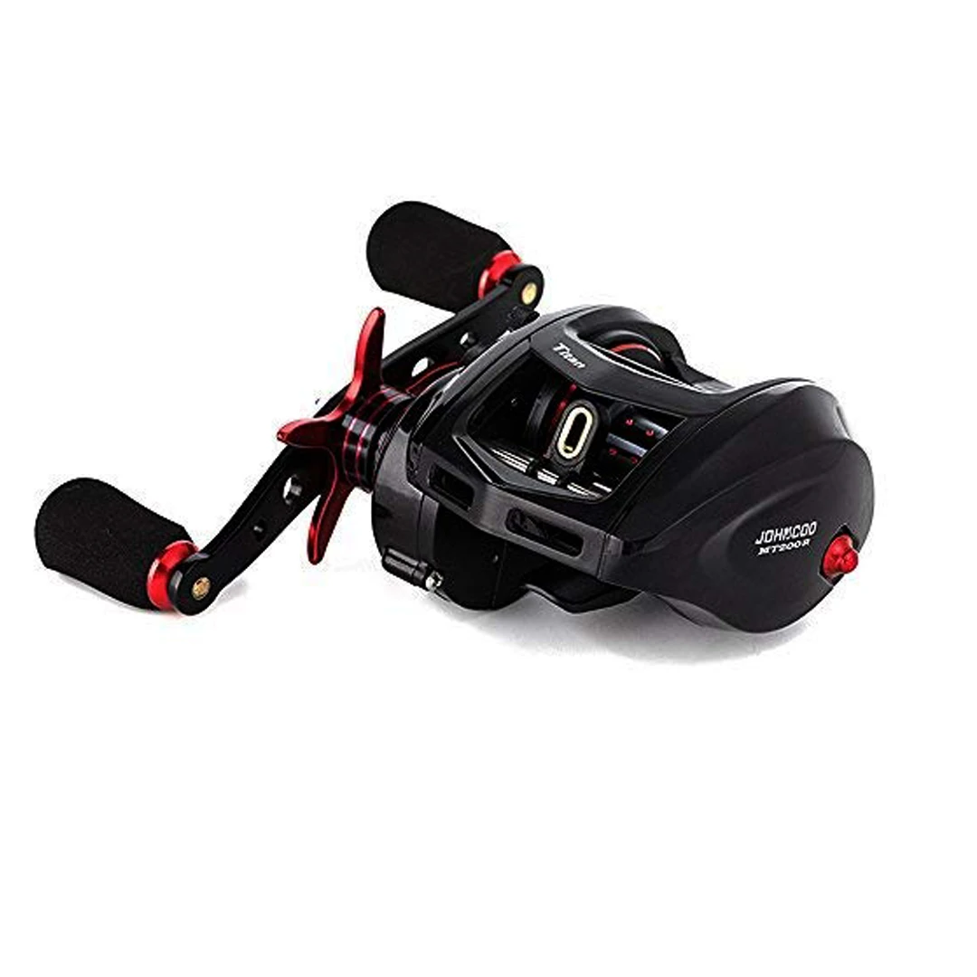 JOHNCOO Angeln reel MT200 Köder Casting Reel Big Spiel 13kg Max Drag jigging Angeln Reel 11 + 1 BB