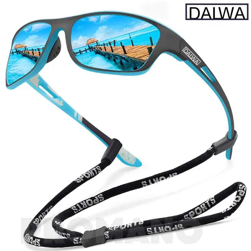 Dalwa Polarized Fishing Sunglasses Men's Driving Shades Male Sun Glasses Hiking Classic UV400