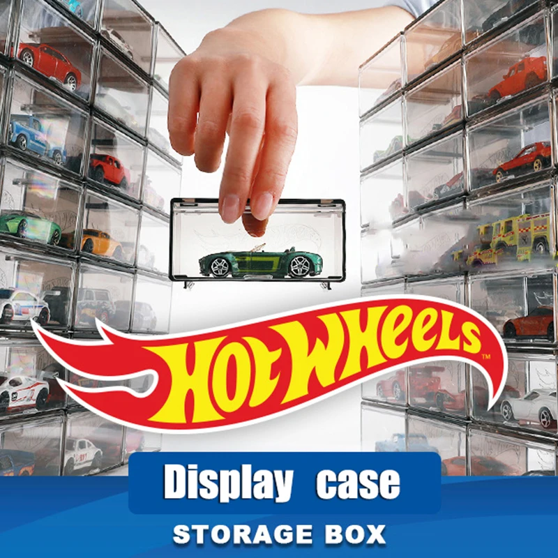1/64 Diecast Model Car Display Box 1PCS Storage Box High-grade with Fasteners Be connected for Hot