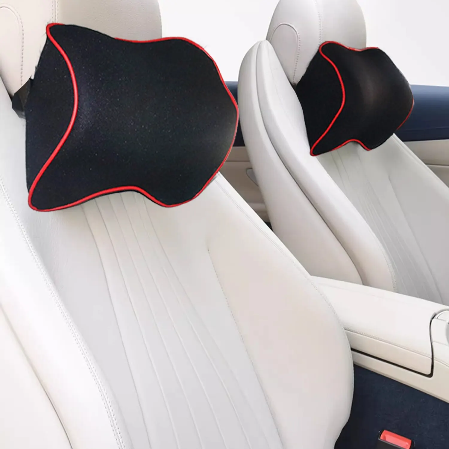 1pcs Car Neck Headrest Pillow Accessories Cushion Auto Seat Head Support Neck Protector Automobiles