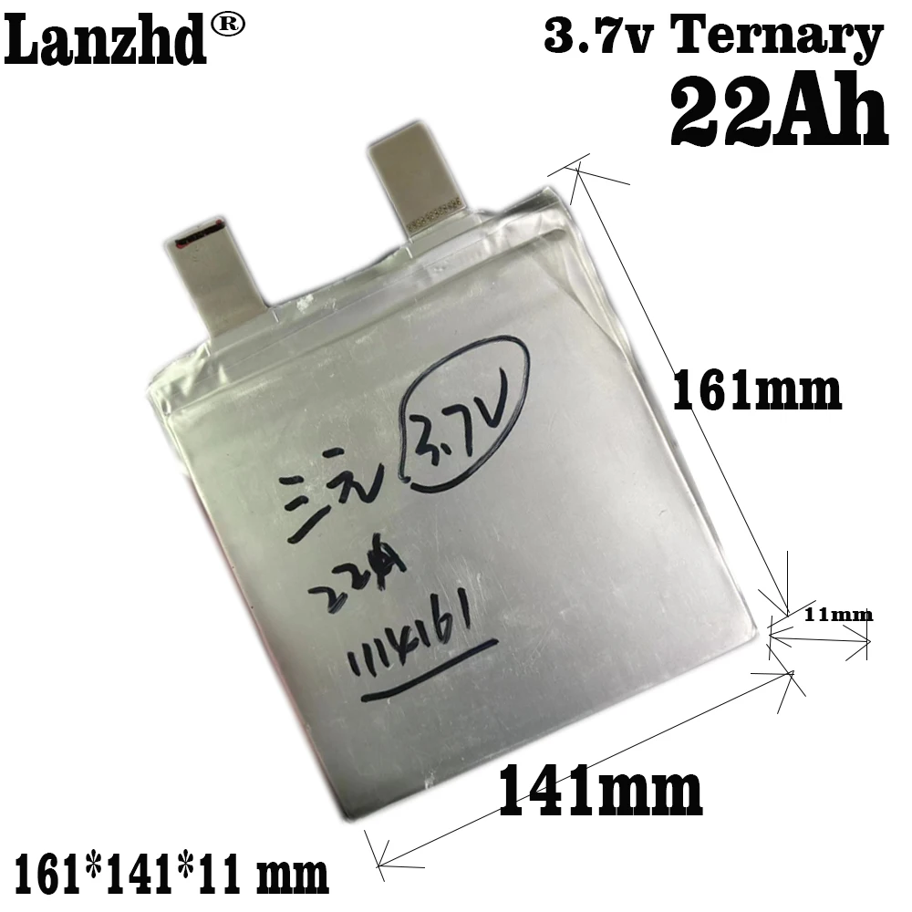 Pcs 3.7v 22Ah 1-20 11141161 bateria de polímero de Li 22000mAh para diy 22.2v 14.8V proteção máquina