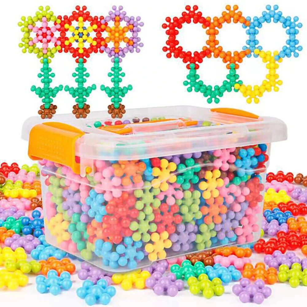 60pcs Classic Building Blocks Macaron Color Plum Brick Interconnect Toys Compatible with All Major