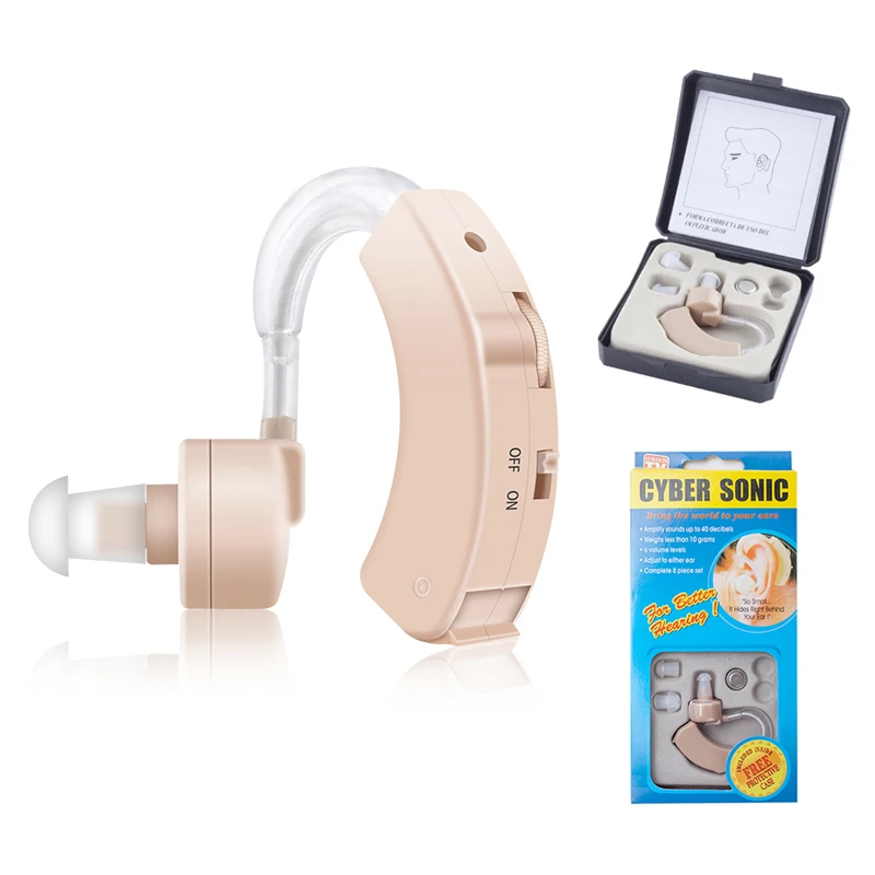 Super Mini Hearing Aid Ear Sound Amplifier Adjustable Tone Hearing Aids Portable Ear Hearing