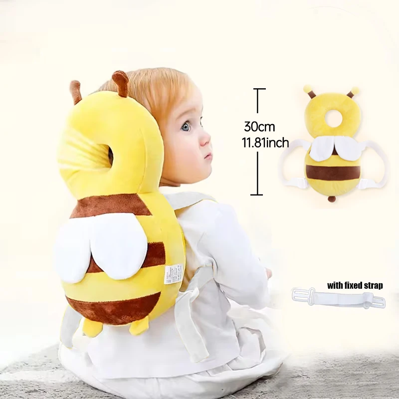 Head Back Protector Baby Protect Pillow Learn Walk Head Protector  Cushion Anti Fall Backward Cap