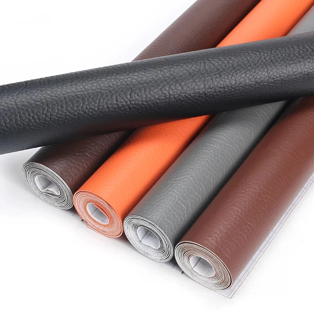 50x137CM Self Adhesive PU Leather Fabric Patch Car Seat Sofa Repairing Patches Stick-On Leather PU
