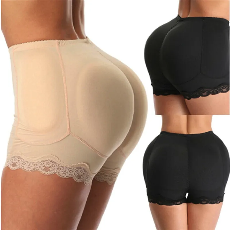 Padded Butt lifter Corrective Underwear Butt Enhancer Body Shaper Modeling Strap Fake Hip Shapwear