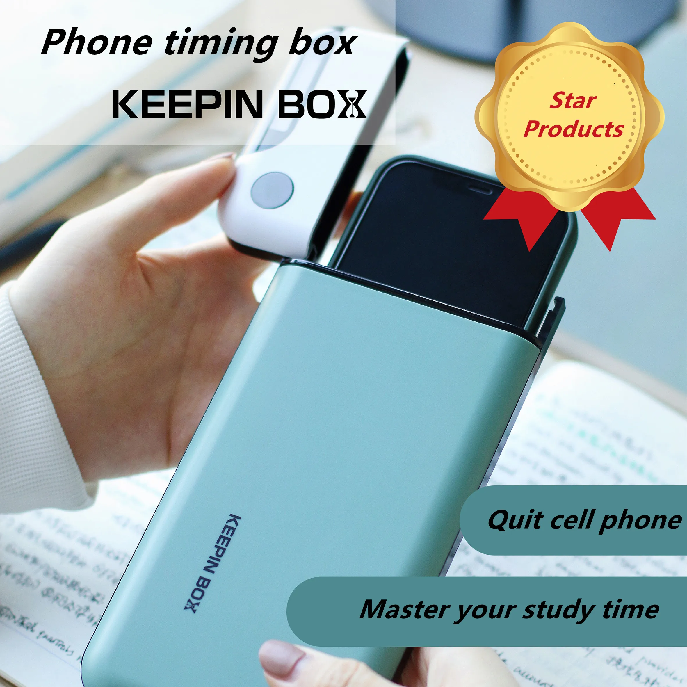 Portable Phone Timer Lock Box Self-Control Timer Locker for Smart Mobile Phone Addiction Students