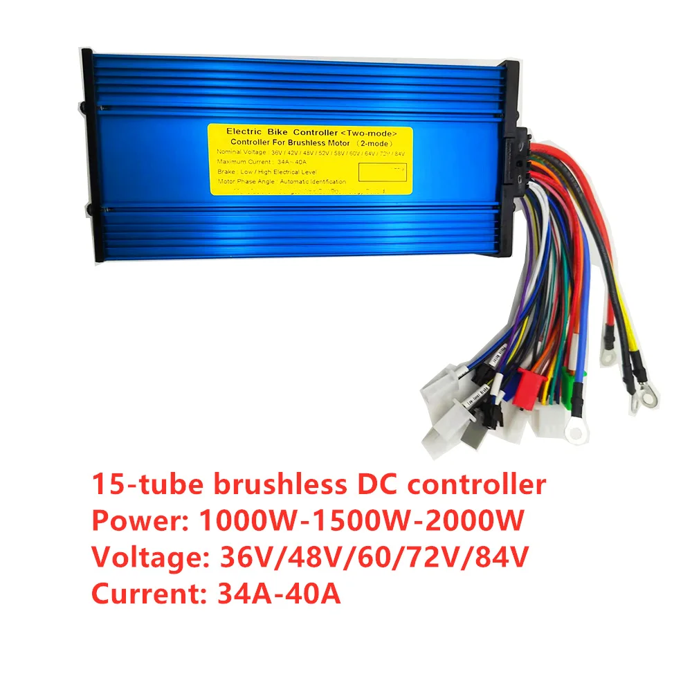 36V 48V 60V 72V 1000W 1500W 2000W Universal Electric Bike Scooter Brushless Controller