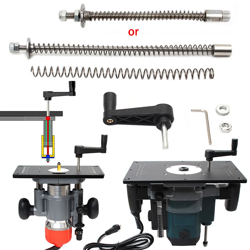 Woodworking Router Lift Retrofit Screws for Table saw Flip Engraving Machine Electric Wood Milling