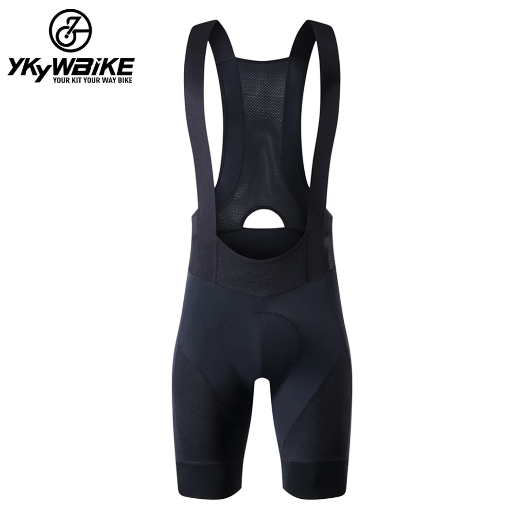 YKYWBIKE Cycling Bib Shorts Men Outdoor Wear Bike Ride 6 Hours Padded Riding Bib Tights Bicycle
