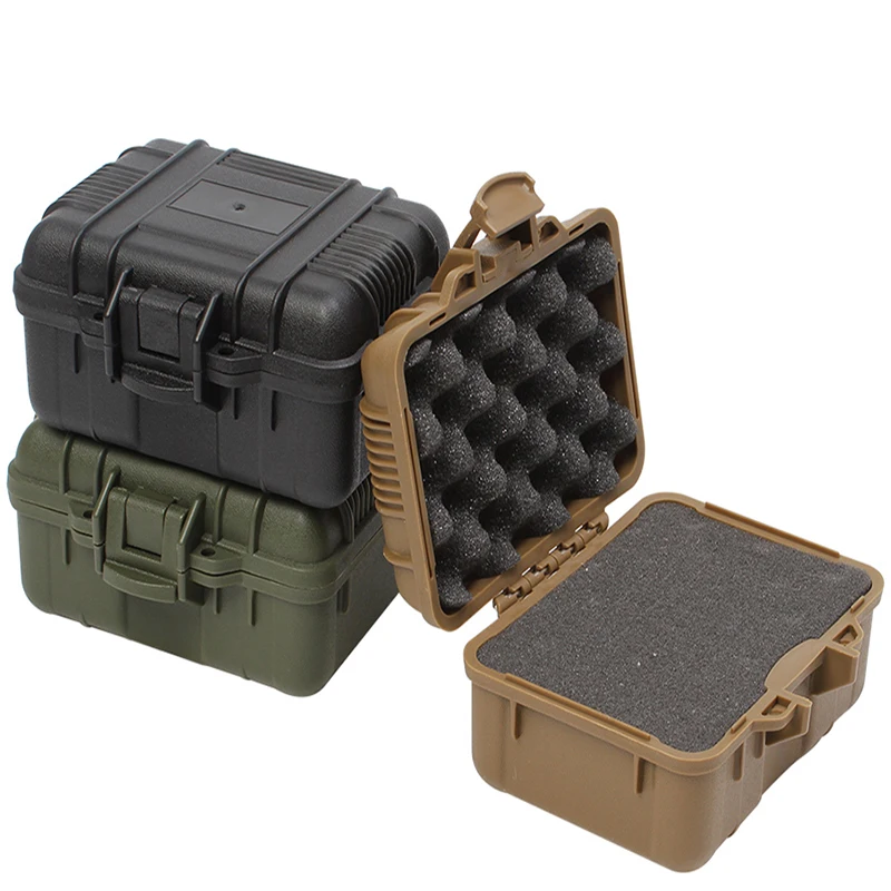 plastic toolbox Sealed waterproof Equipment box  shock-proof instrument case Safety protective tool