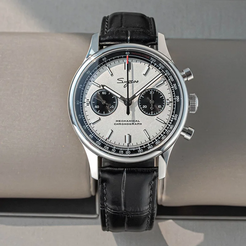 Limited Edition Official Pilot Mechanical Watch Chronograph ST19 Original Military 40MM Men