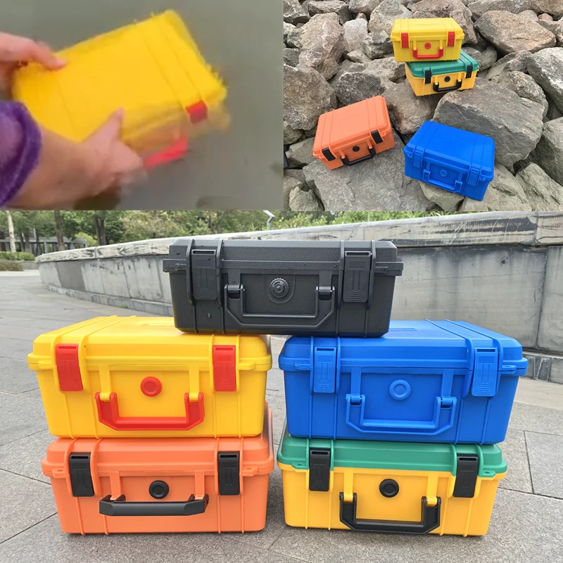 Tool Box Hardware Equipment Waterproof Case Rigid Box For Tools Pelican Large Hard Case Suitcase