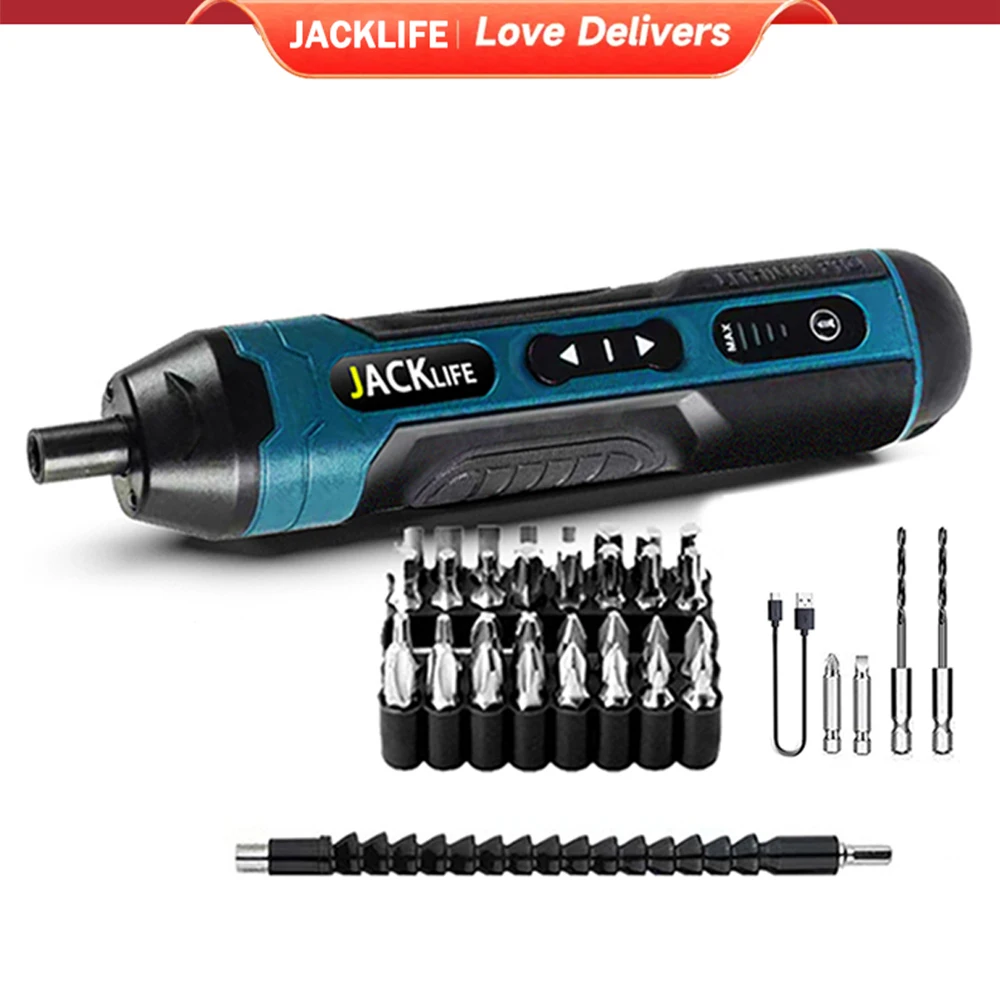 Cordless Electric Screwdriver Rechargeable 1300mah Lithium Battery Mini Drill 3.6V Power Tools Set