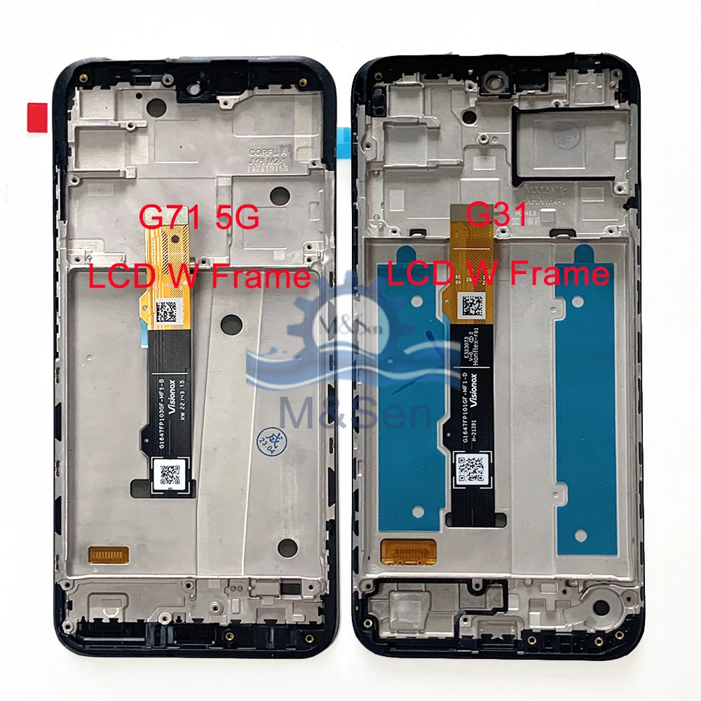 6.4 ''original amoled für motorola moto g31 lcd g41 lcd XT2167-2 anzeige XT2233-2 bildschirm touch