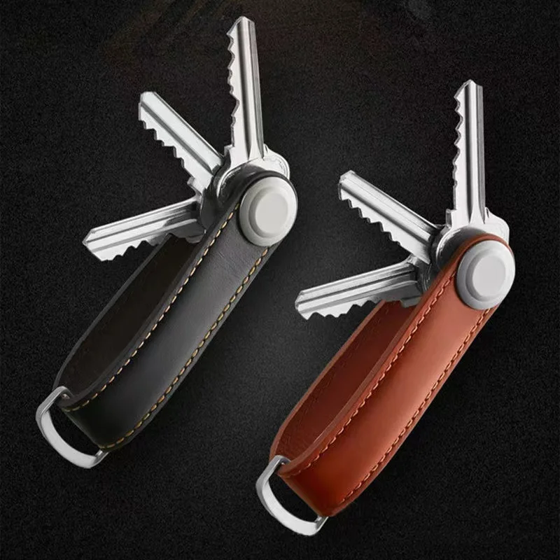 Car Key Pouch Bag Case Wallet Holder Chain Key Wallet Ring Collector Housekeeper Pocket Key