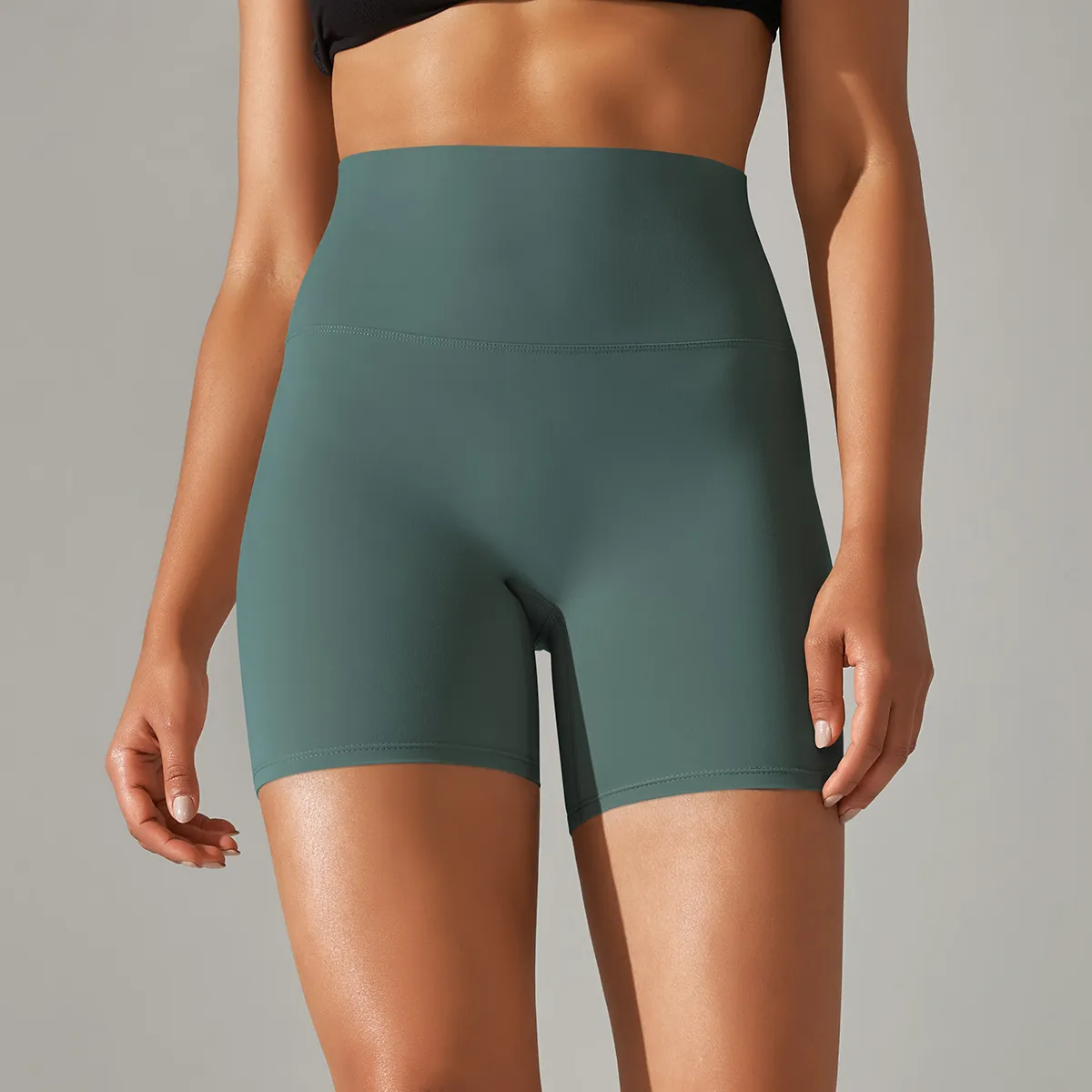 Yoga Shorts Women Fitness Shorts Running Cycling Shorts Breathable Sports Leggings High Waist Summer