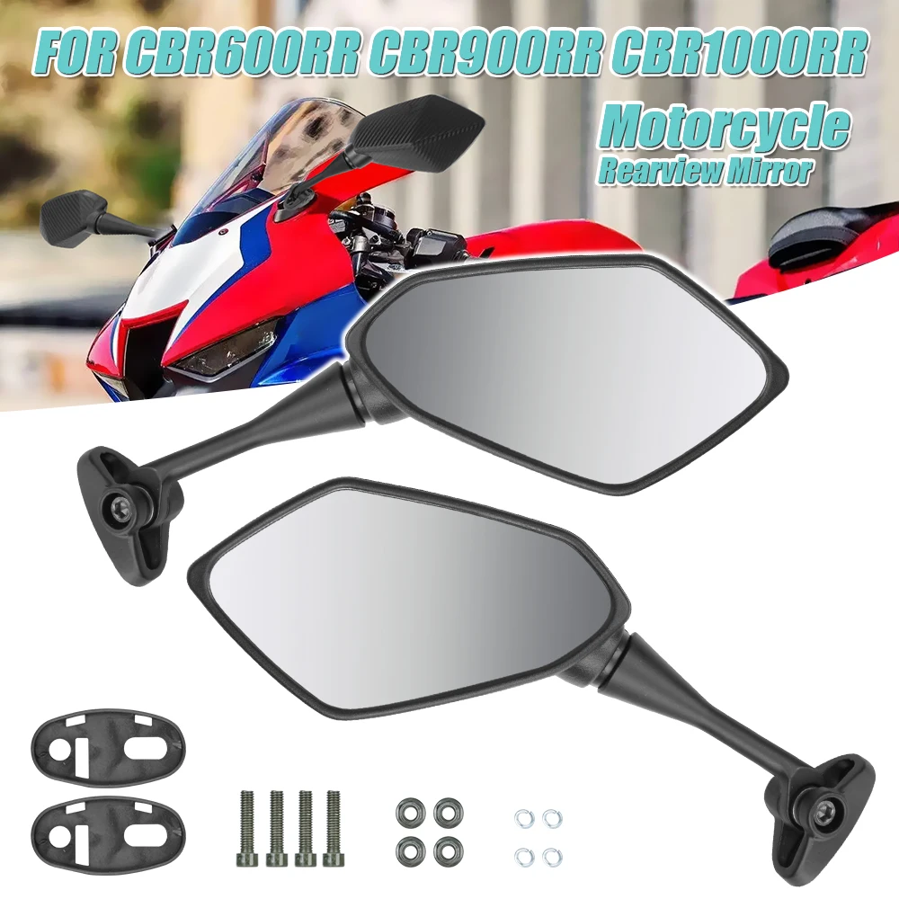 Motorcycle Rear View Mirrors Reflector Side Mirrors Motorbike Accessories Fit For HONDA CBR600 CBR