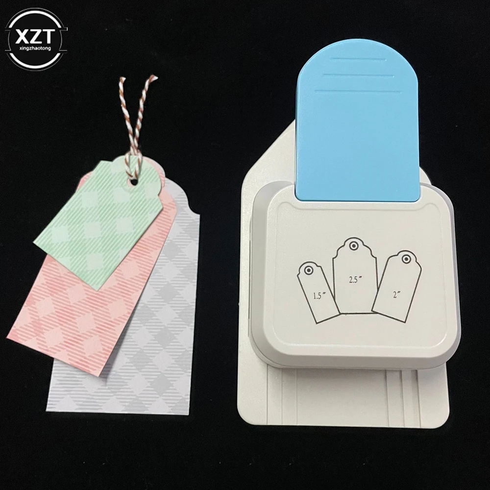 Nieuwe 3 In 1 Tag Punch Corner Rounder Cutter Papier Label Punch Voor Scrapbooking Card Voor Diy